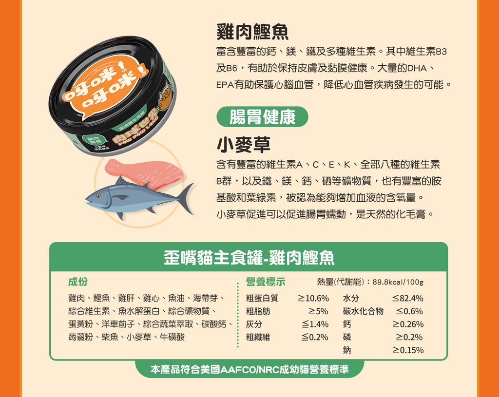 肉球世界 歪嘴貓主食罐 專屬食譜5
