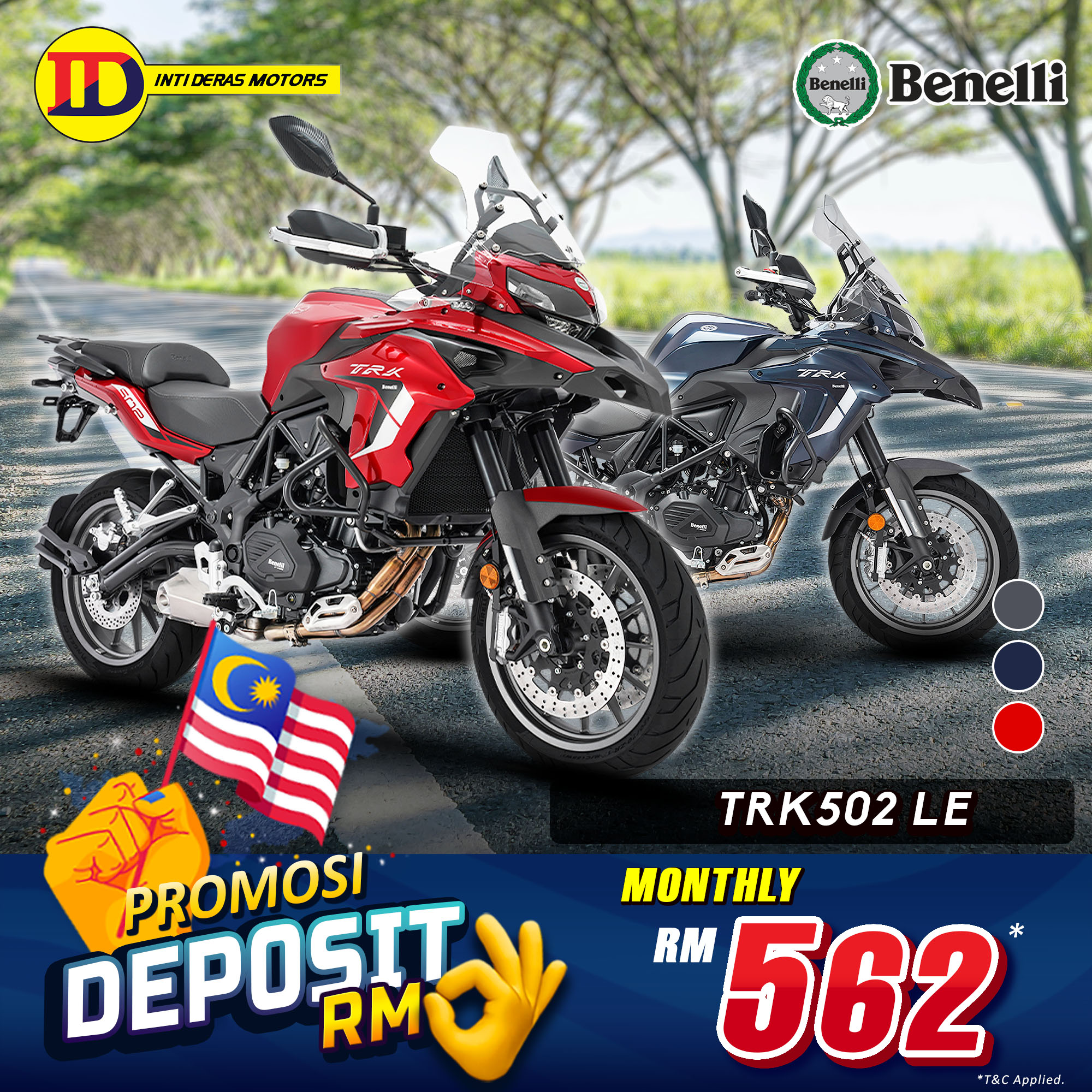 IDM MERDEKA 2024 BIG BIKES-Benelli TRK502LE