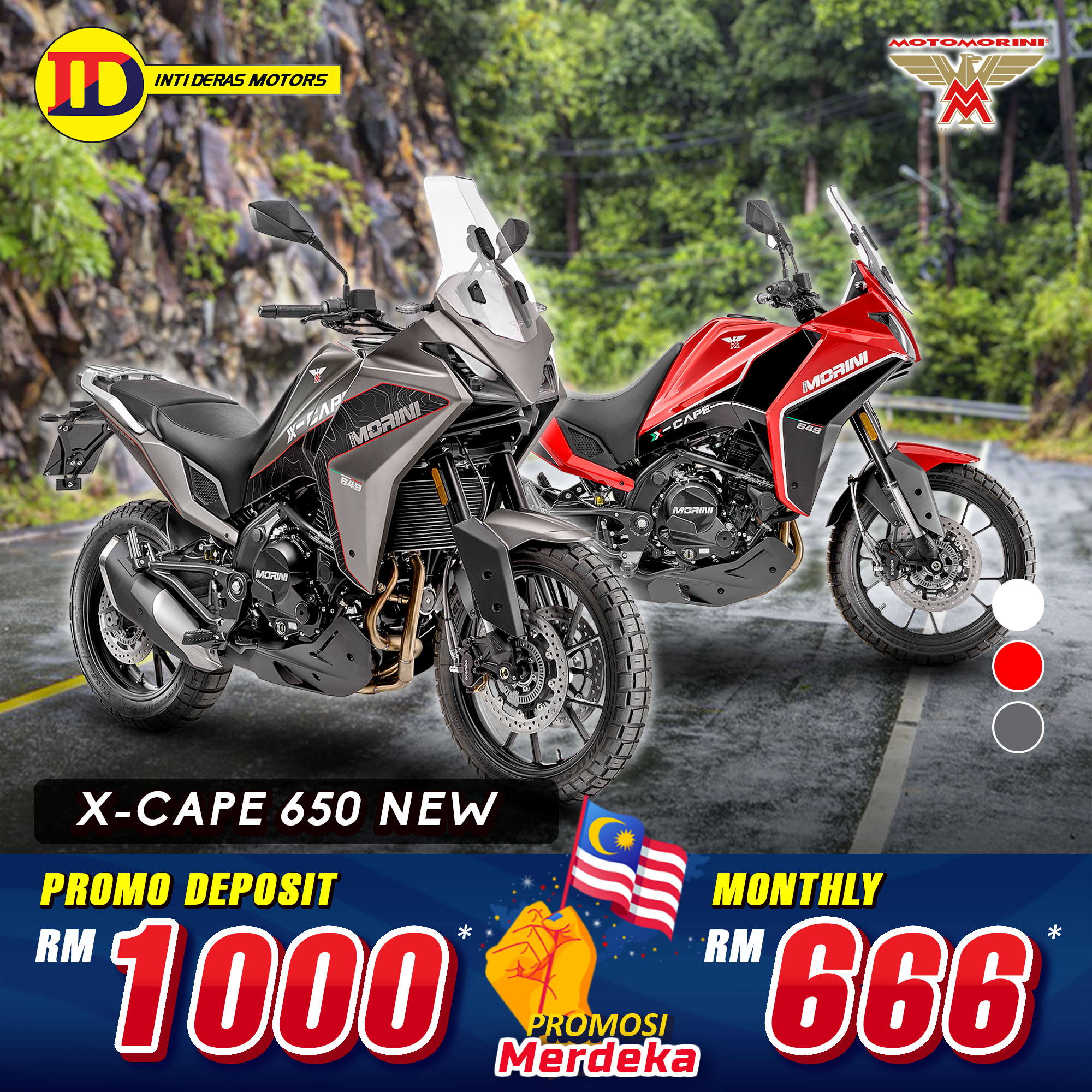 IDM MERDEKA 2024 BIG BIKES-MotoMorini XCAPE 650