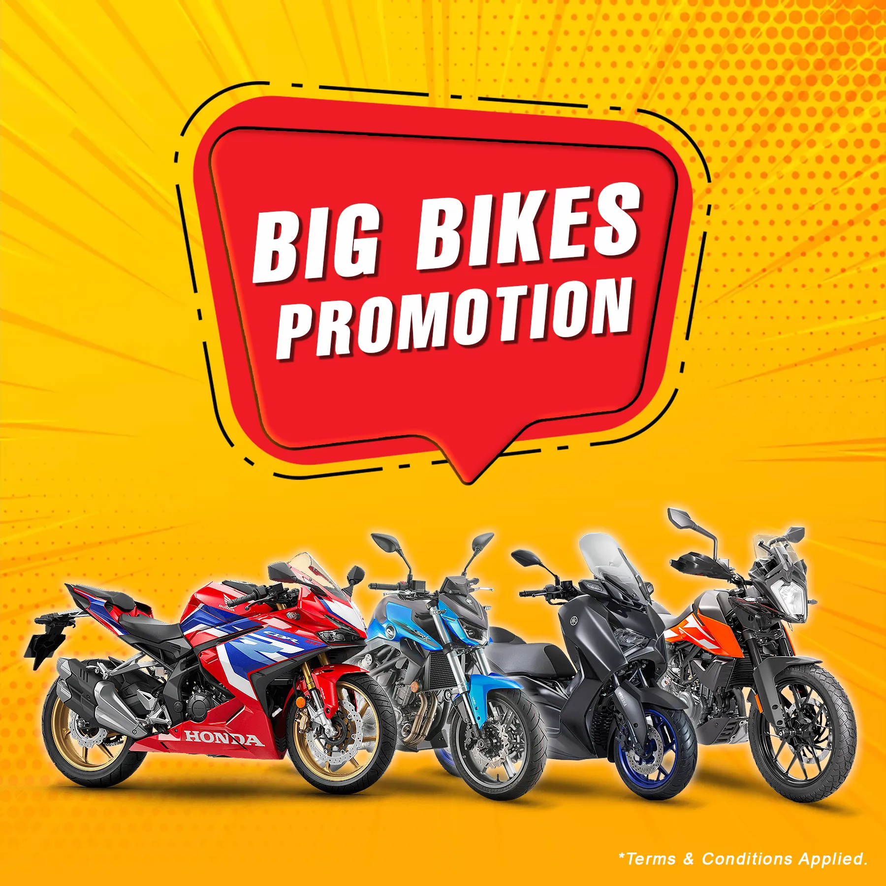 Easystore big bikes promo