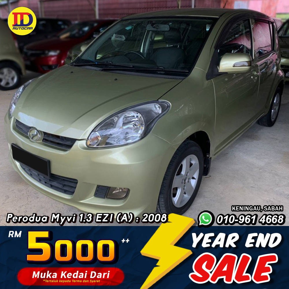 KGU -Myvi 1.3 EZI (A) WRW1586 2008 rm5k