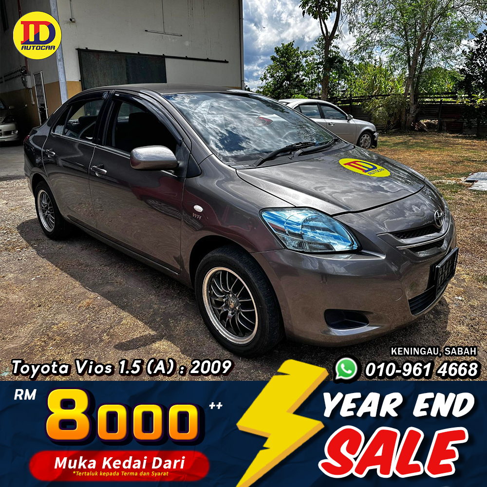 KGU -Vios 1.5 (A) JLV5221 2009 rm8k