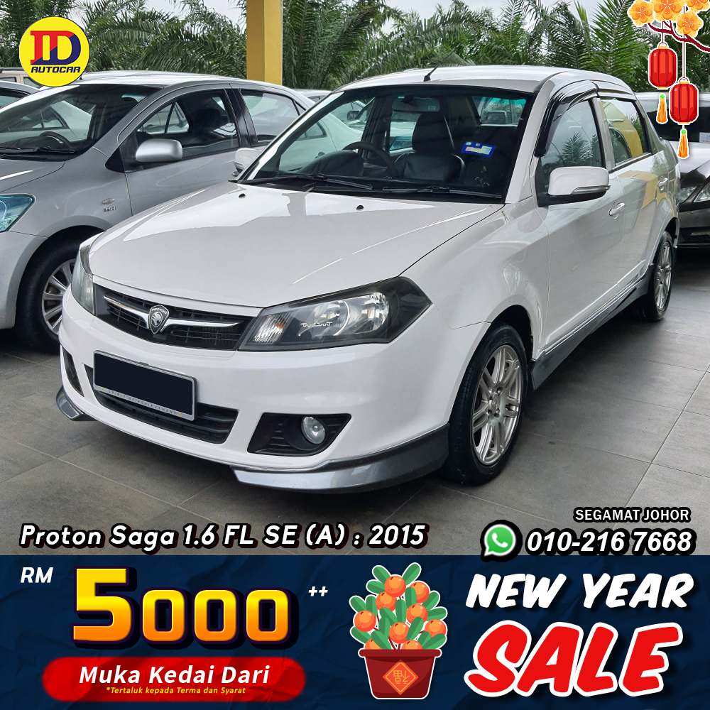 SAGA 1.6 FL SE (A) JQT8478 2015 rm5k