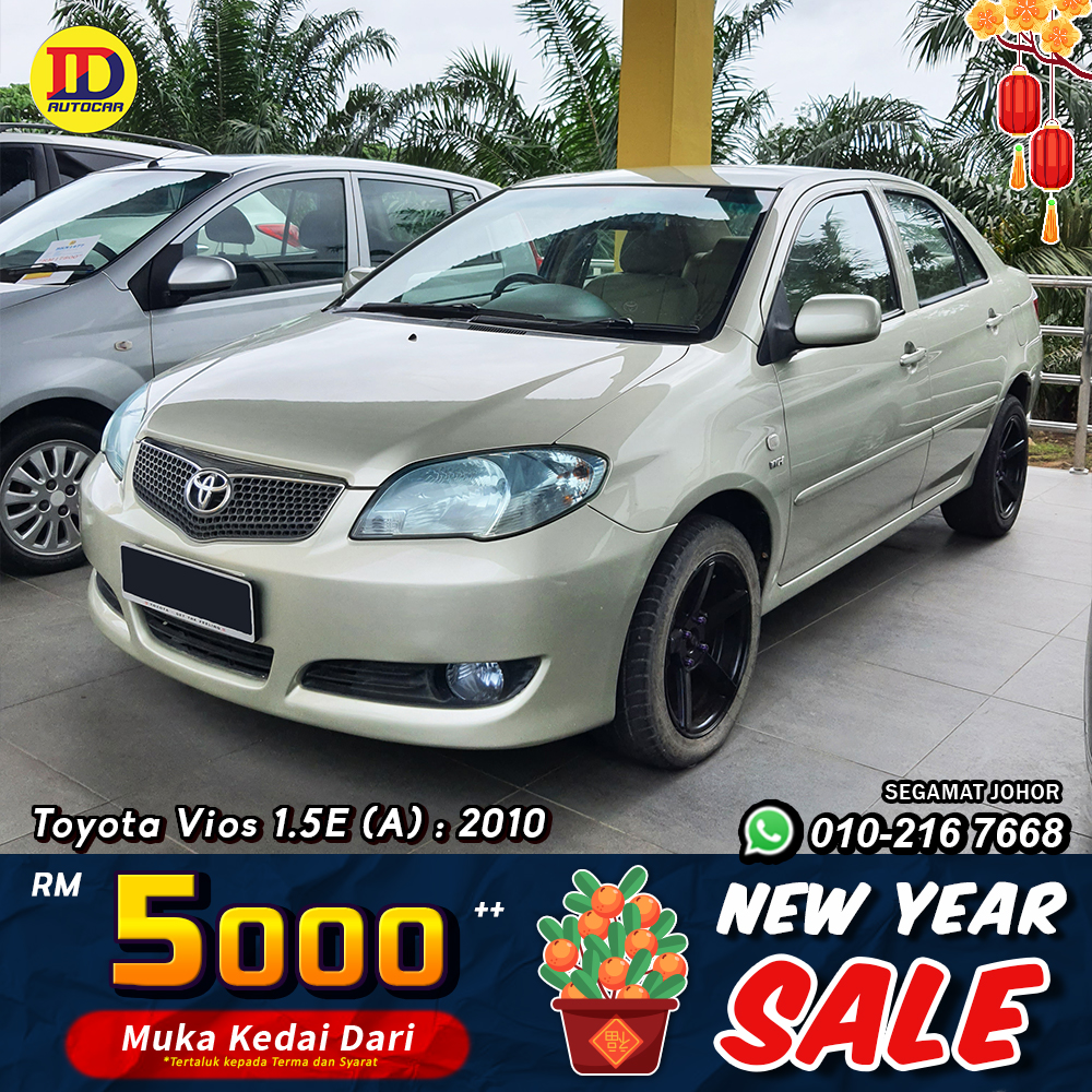 VIOS 1.5 E (A) WPV2528 2007 rm5k