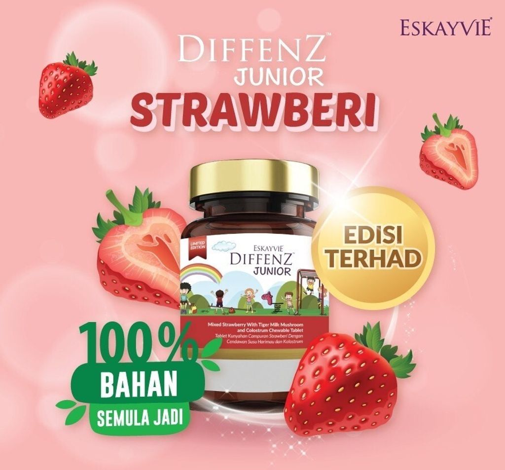 Eskayvie Diffenz junior strawberry