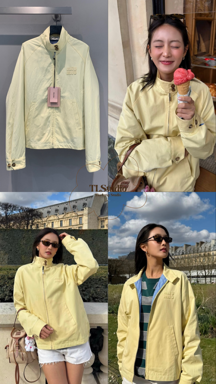 未使用級 MIU MIU ふんわり ゆったりニットコート パステルパープル Miu Miu – Theluxystudio