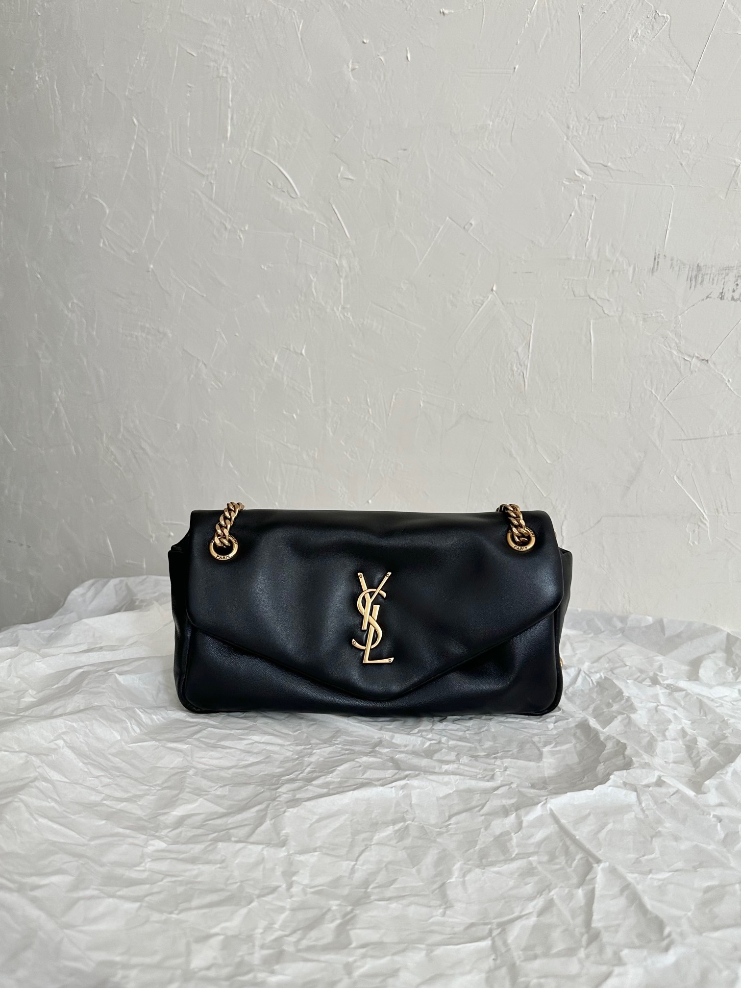 早い者勝ち！数量限定＊Saint Laurent S CALYPSO バッグ 2way Medium-777399AACYT1000_F.jpg?v=4