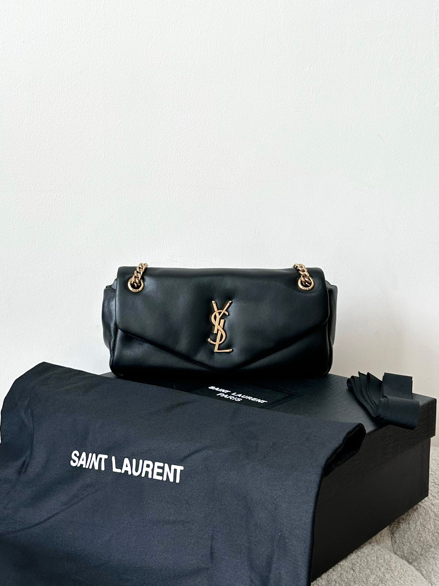 早い者勝ち！数量限定＊Saint Laurent S CALYPSO バッグ 2way Medium-777399AACYT1000_F.jpg?v=4