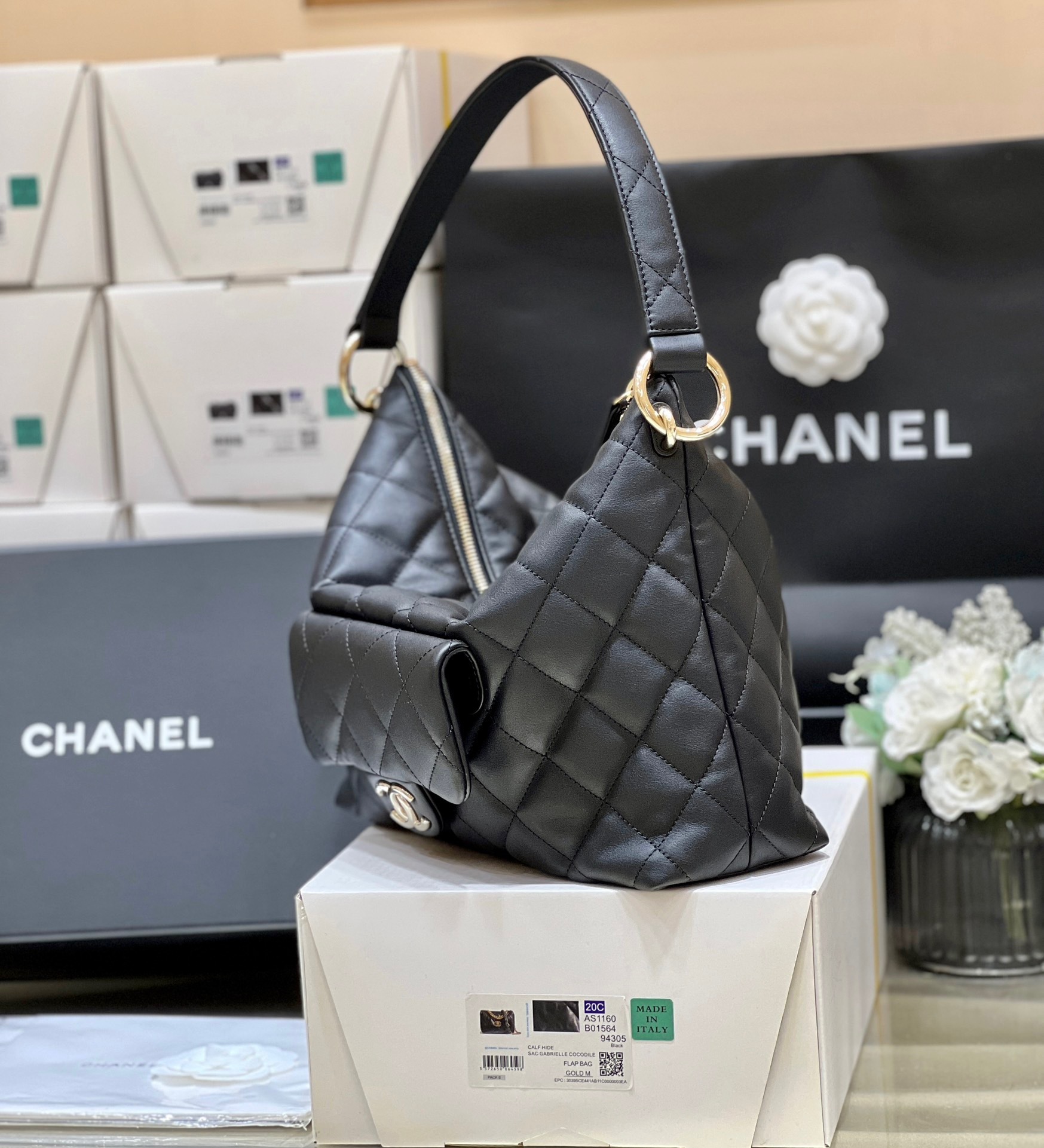 ≪ラグジュアリーで上質≫【CHANEL】23B ホーボーバック Chanel 23b hobo bag – Theluxystudio