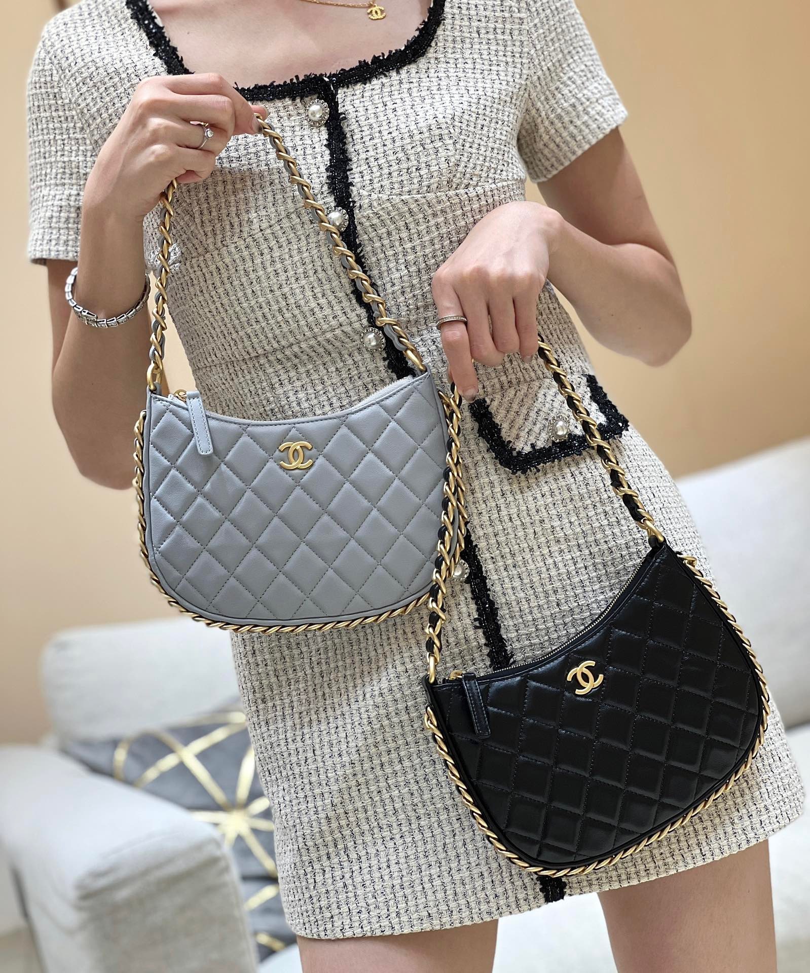 ≪ラグジュアリーで上質≫【CHANEL】23B ホーボーバック Chanel 23b hobo bag – Theluxystudio