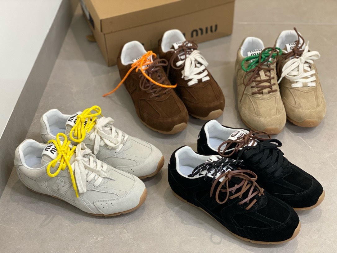 【未使用】New Balance x Miu Miu スニーカー size38 Miu Miu x New balance sneaker (Unisex) – Theluxystudio