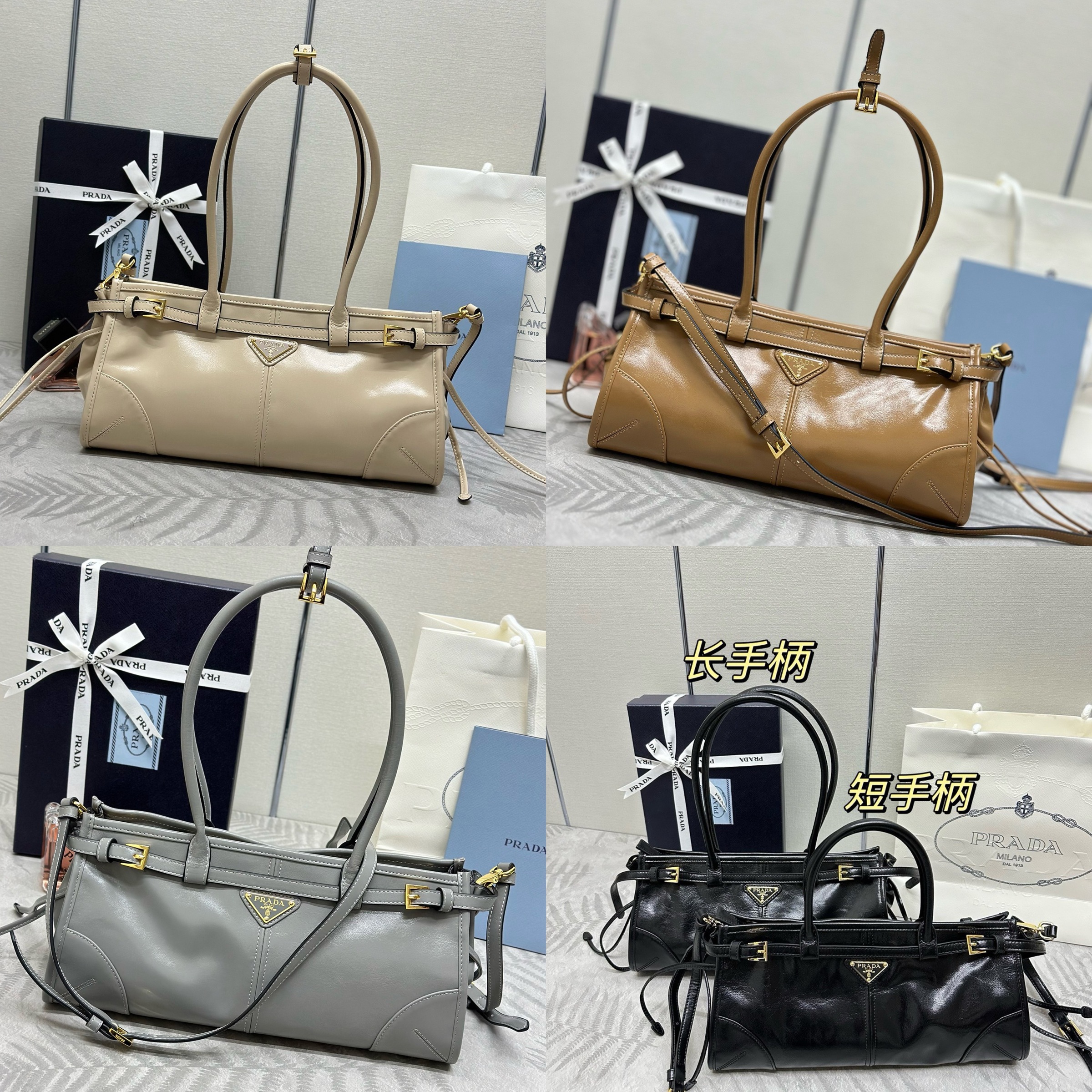 ハンドバッグ PRADA SOFT LUX LEATHER HANDBAG Prada soft lux bag – Theluxystudio