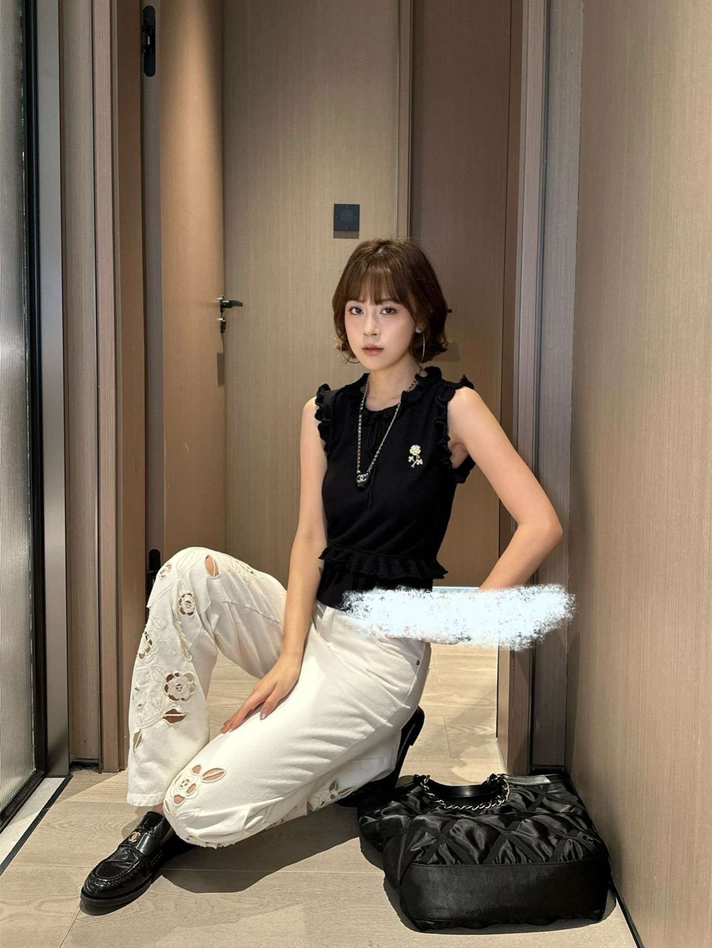 【mio7pppさま】専用！！ Authentic Chanel Mirror Duo Compact Double Facette Ovni