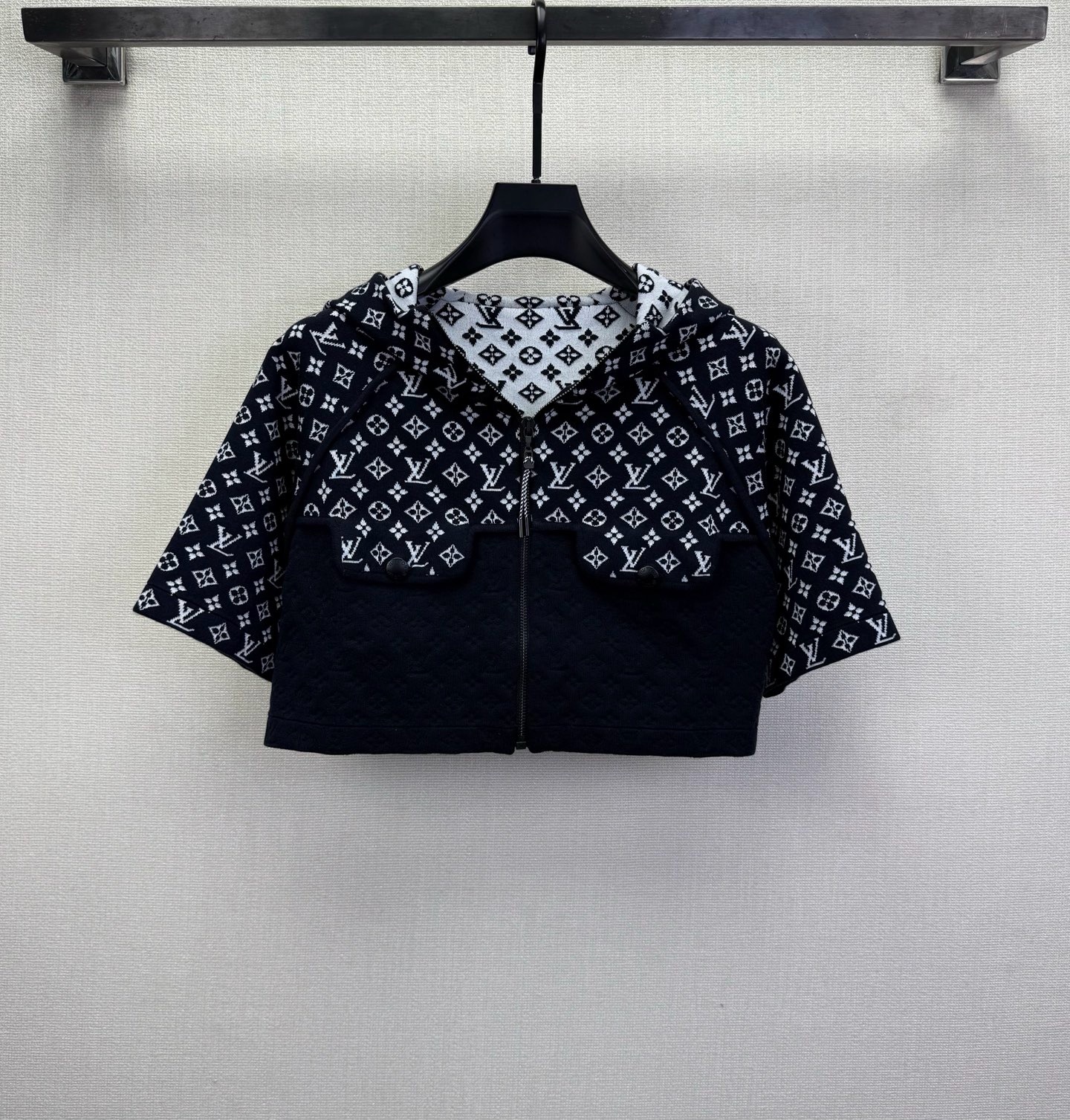 sweetLouis Vuitton レースジャケット 34 LOUIS VUITTON - 本物 美品 ルイヴィトン 花柄 フラワー 七分袖