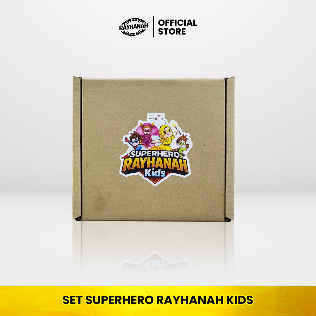 SET SUPERHERO RAYHANAH KIDS