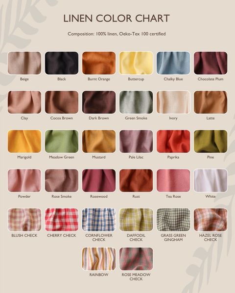 Dannie & Lilou - Color Chart
