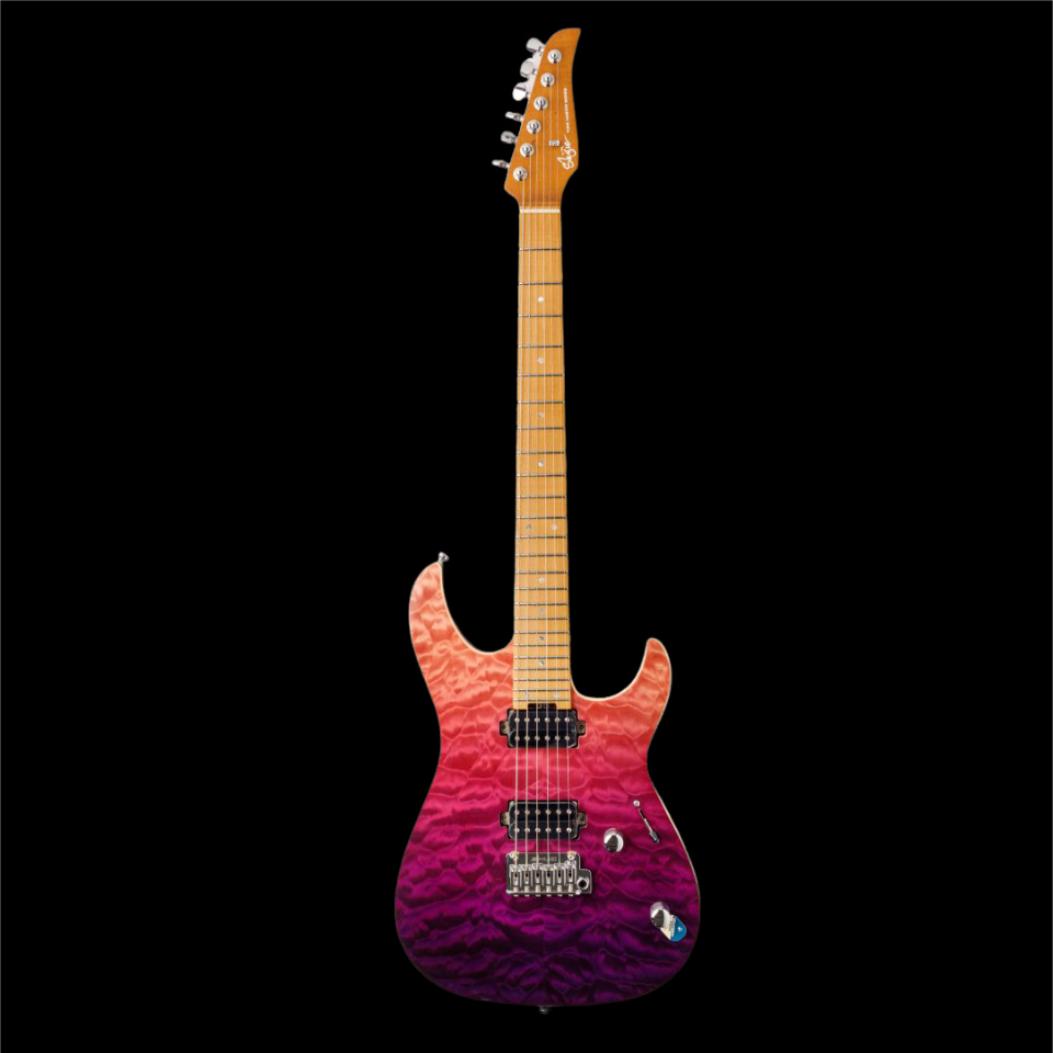 SHIJIE-TM5-Gradient-Violet-Quilted-Maple-FRONT