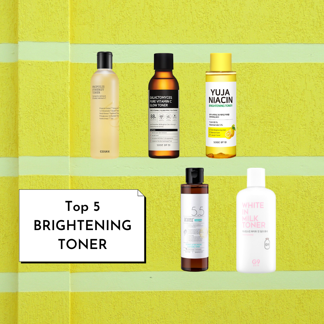 TOP 5 / Brightening Toner