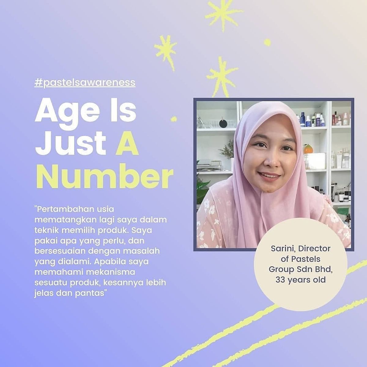 #PastelsAwareness : AGE IS JUST A NUMBER ✨