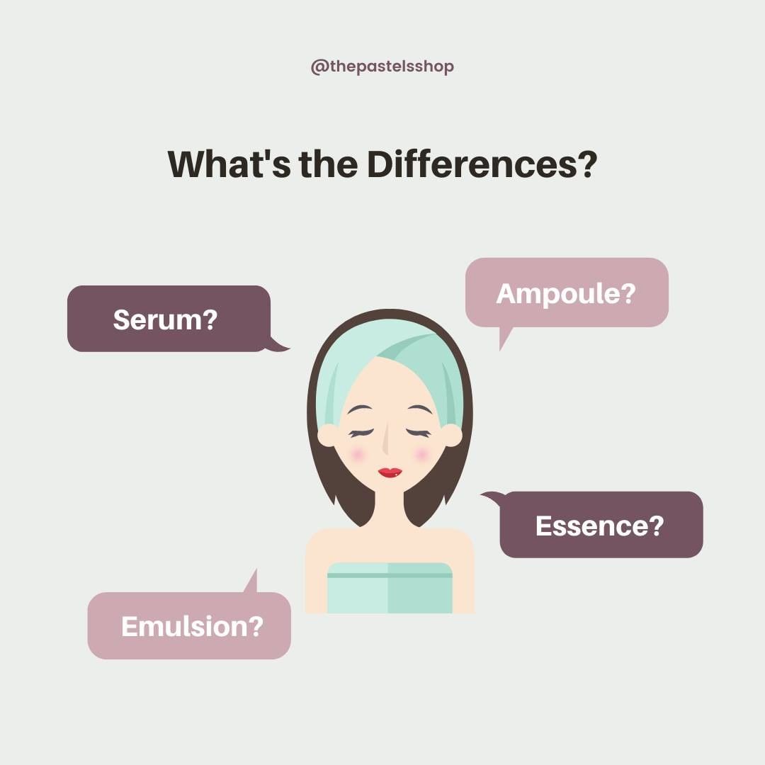 What's The Difference Between Ampoule, Essence & Serum?