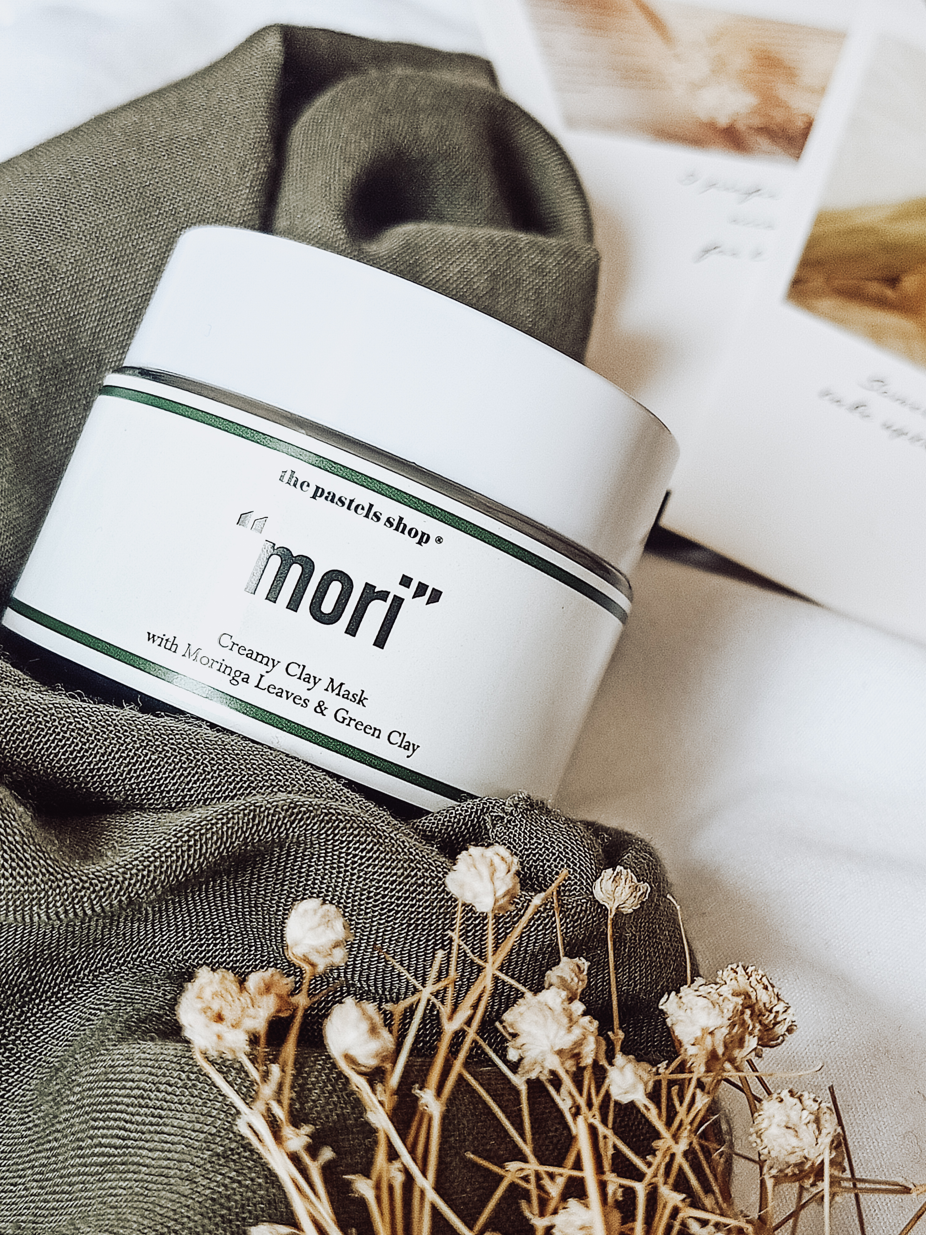THE PASTELS SHOP "Mori" Creamy Clay Mask with Moringa Leaves & Green Clay Review by Suriabdulrahman