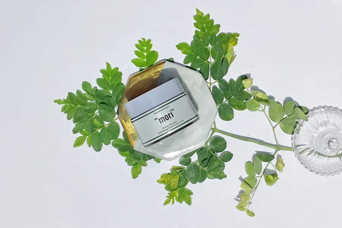 THE PASTELS SHOP "Mori" Creamy Clay Mask with Moringa Leaves & Green Clay by Myyskincare