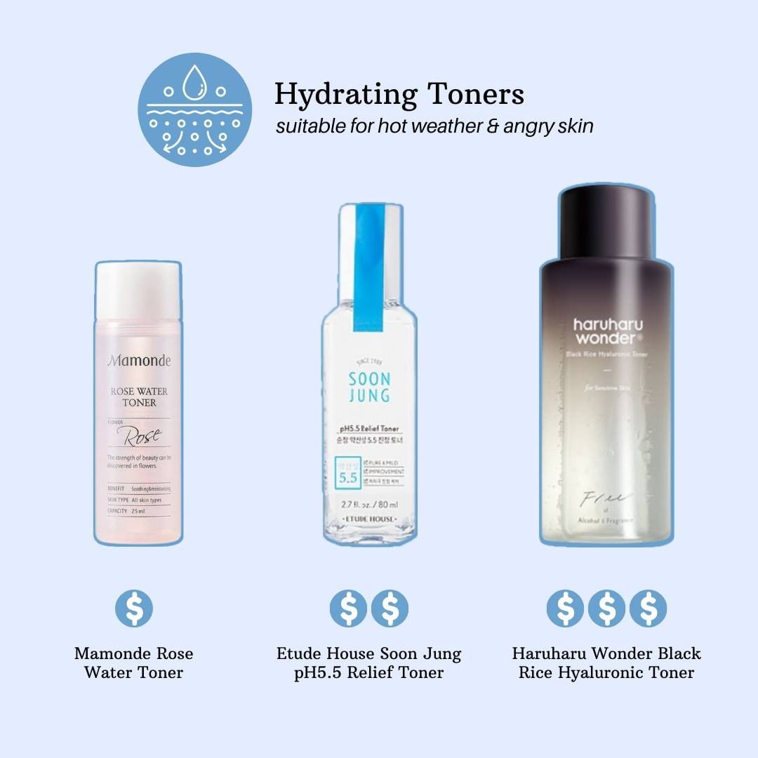 3 Hydrating Toners for Hot Weather