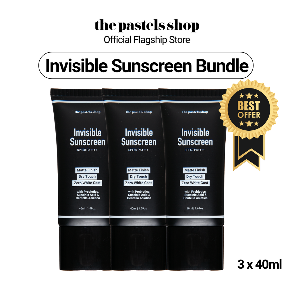 (BUNDLE) Invisible Sunscreen 40ml (3)