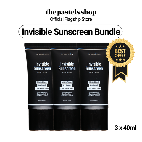 (BUNDLE) Invisible Sunscreen 40ml (3)