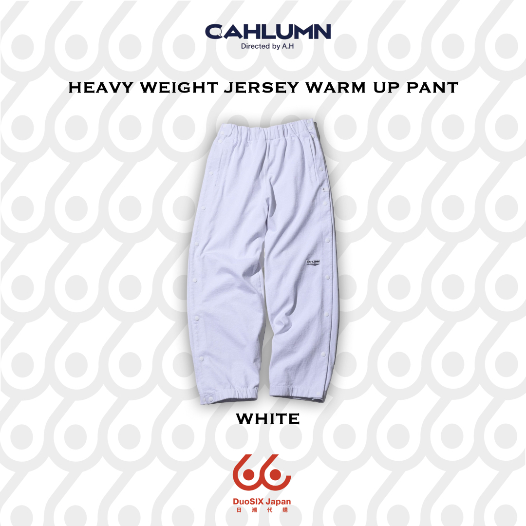 CAHLUMN Heavy Weight Jersey Warm Up Pant