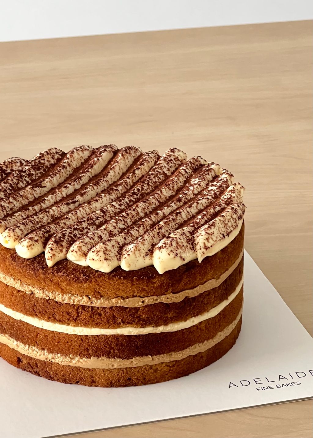 Tiramisu Close Up