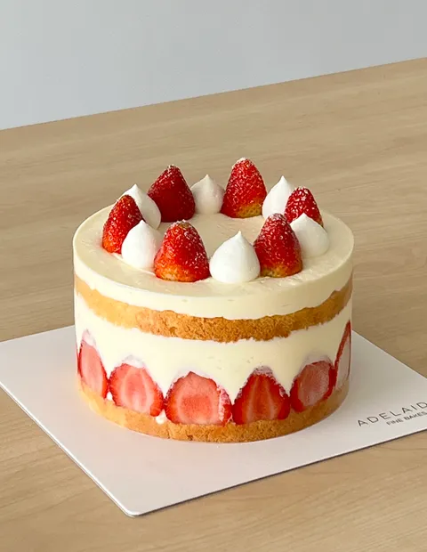 Strawberry Custard Butter Front Shot