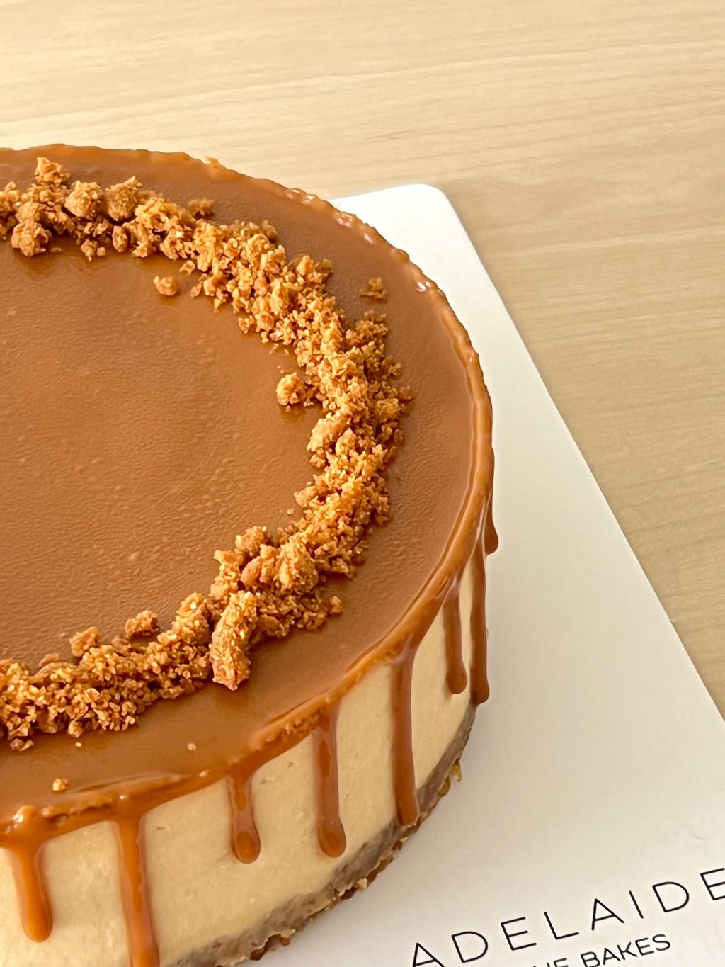 Biscoff Cheesecake – Adelaide Fine Bakes