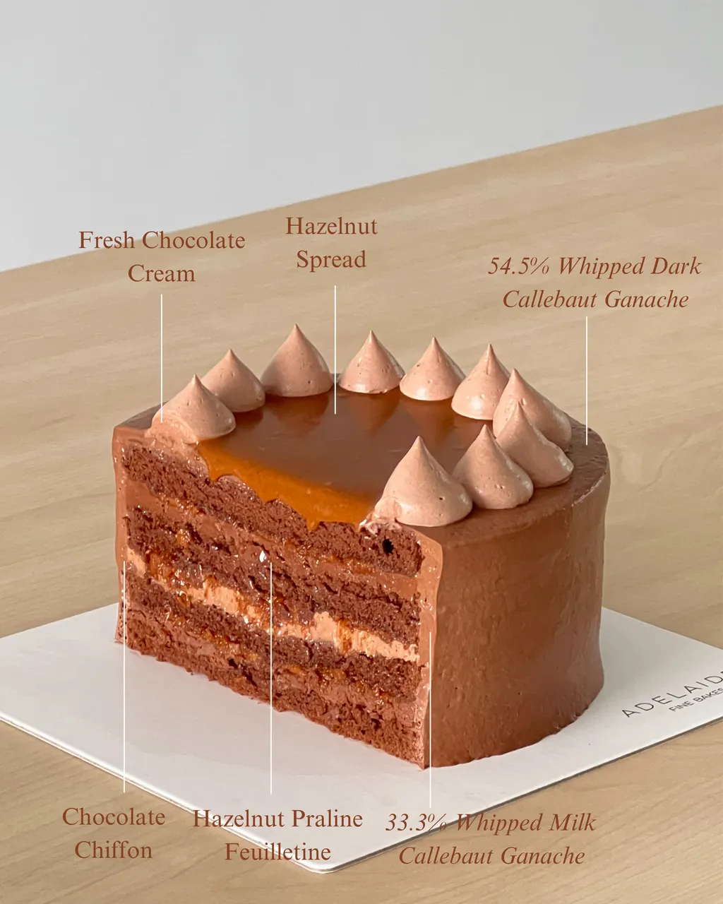 Hazelnut Praline Feuilletine Callebaut (Slice)