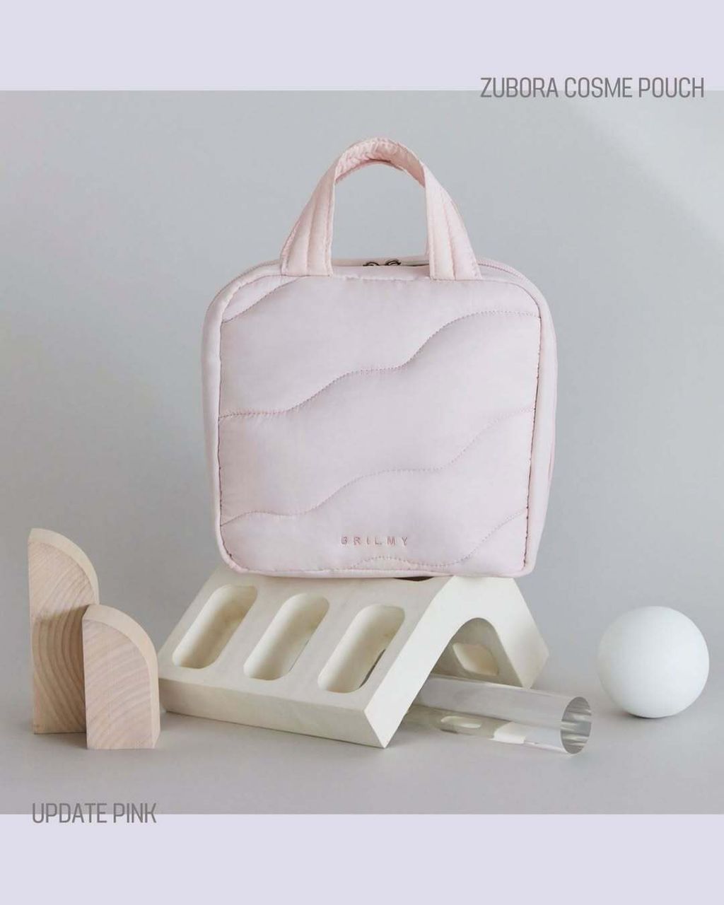BRILMY FIRST ANNIVERSARY #ZUBORACOSMEPOUCHUPDATE PINK ver.#brilmy #ブリルミー