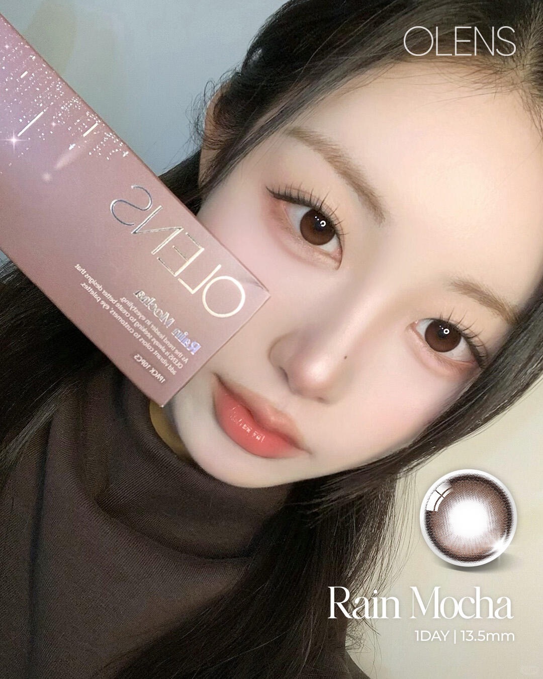 温柔封神！这副雨夜巧棕瞳我能戴一万次🤎_2_OLENS_来自小红书网页版