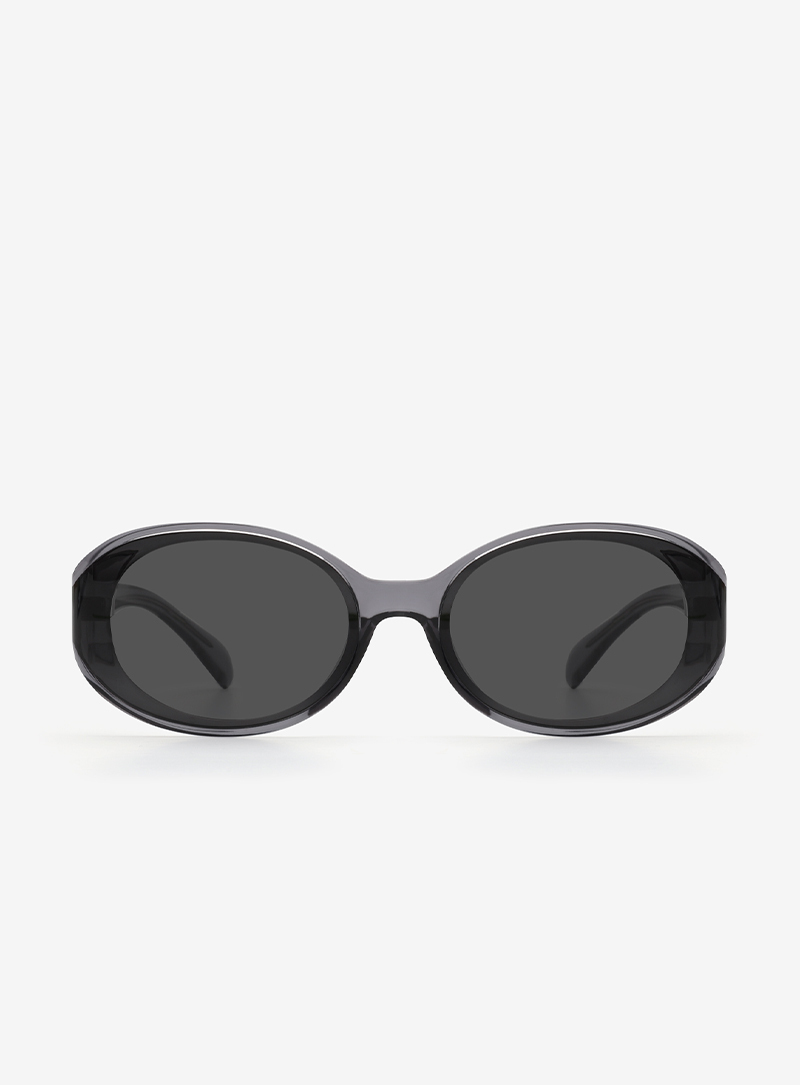 CLEAR GRAY/BLACK