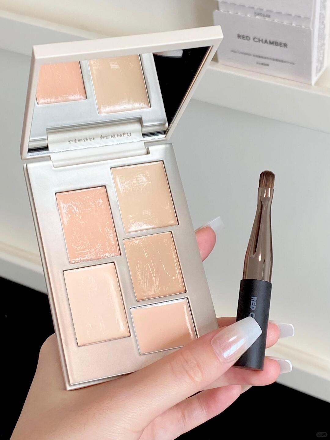 五色遮瑕盘！这才是痘肌瑕疵皮该吃的细糠！_1_RED CHAMBER朱栈_来自小红书网页版