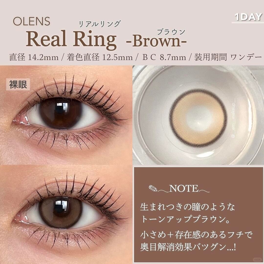 Olens 自然款棕色🆚_3_HerPrime 隐形眼镜_来自小红书网页版