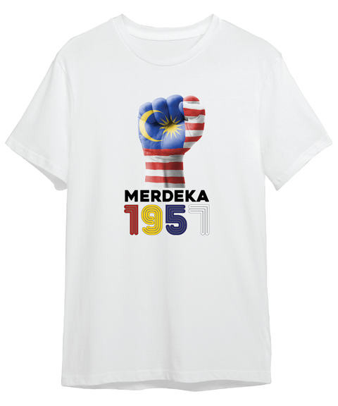 white t-shirt merderka fist