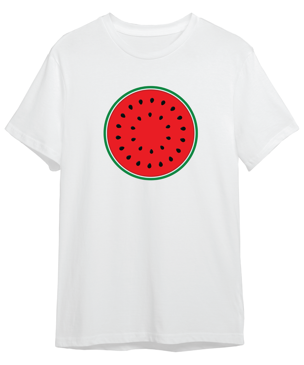 white t-shirt watermelon1