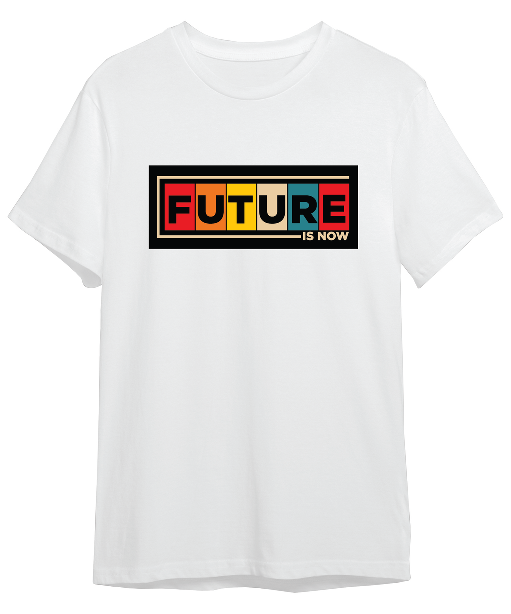 white t-shirt future is now