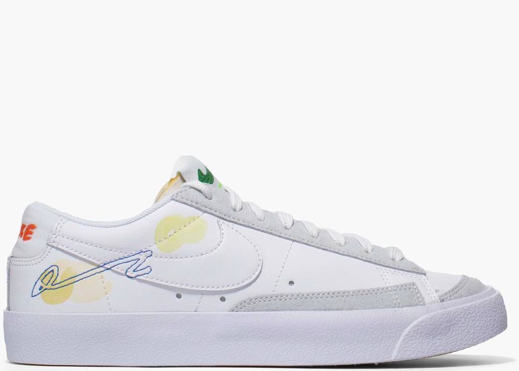 Nike Blazer Low 77 Flyleather Mayumi Yamase White 1