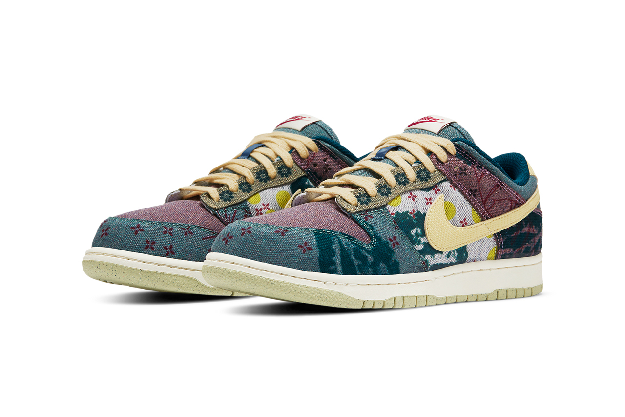 Nike Dunk Low SP Lemon Wash Multi Color Blue Red Yellow CZ9747-900 3