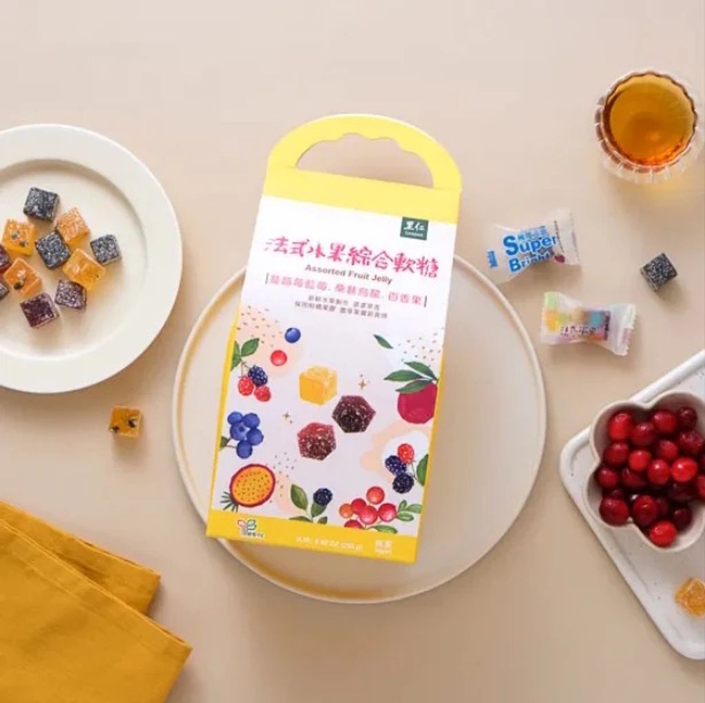 里仁法式水果綜合軟糖01