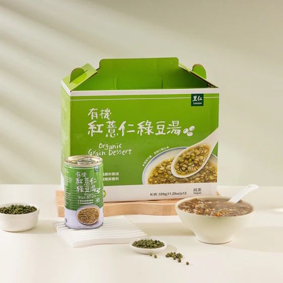 里仁有機紅薏仁綠豆湯01