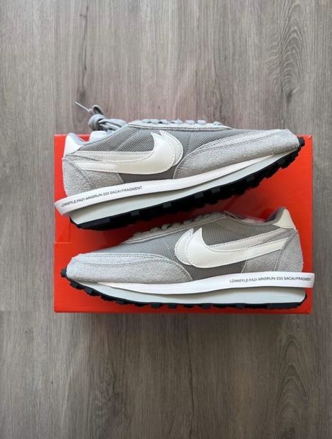 sacai ld waffle grey