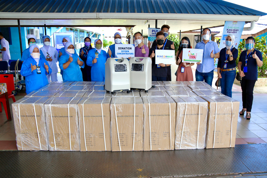 Donation of Oxygen Concentrators to Hospital Kajang