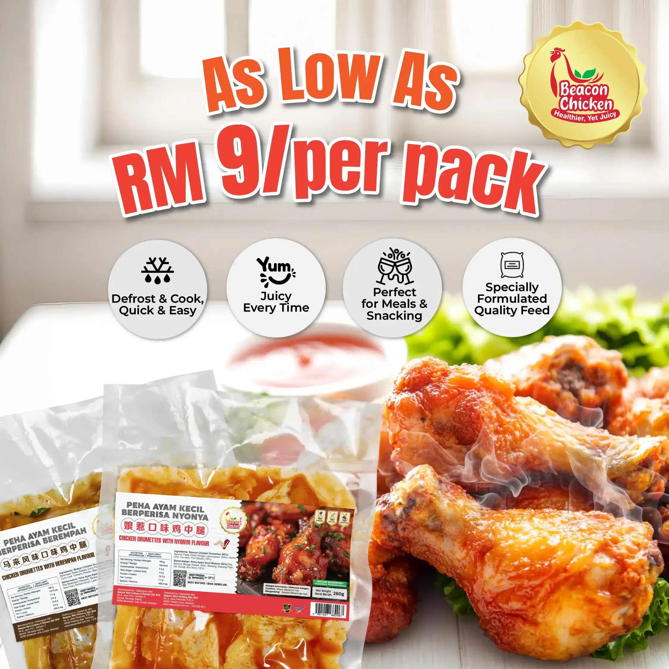 Marinated Drumettes_Hero Visual