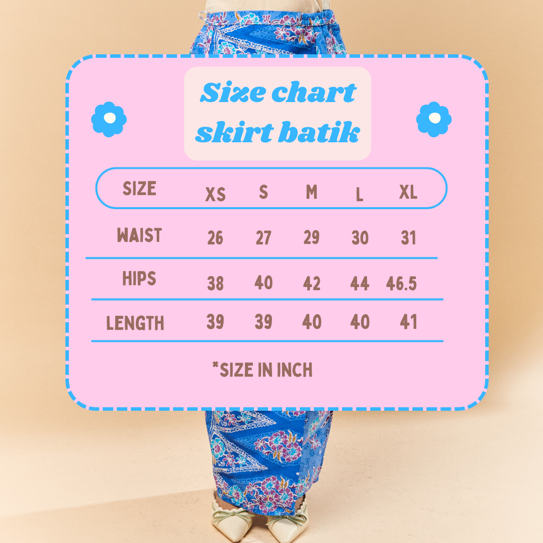 Pink and White Cute Size Chart Instagram Post